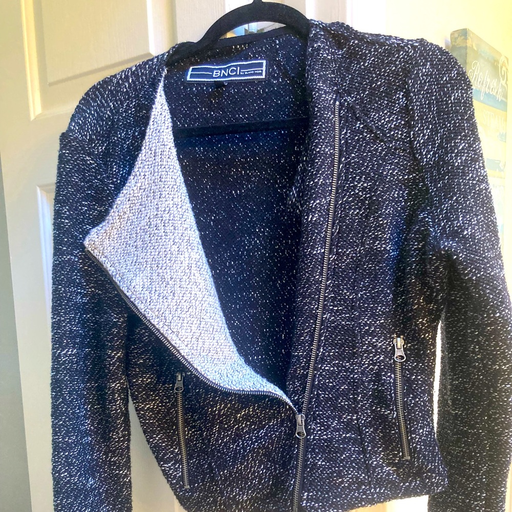 Bnci by Blanc Noir sweater jacket